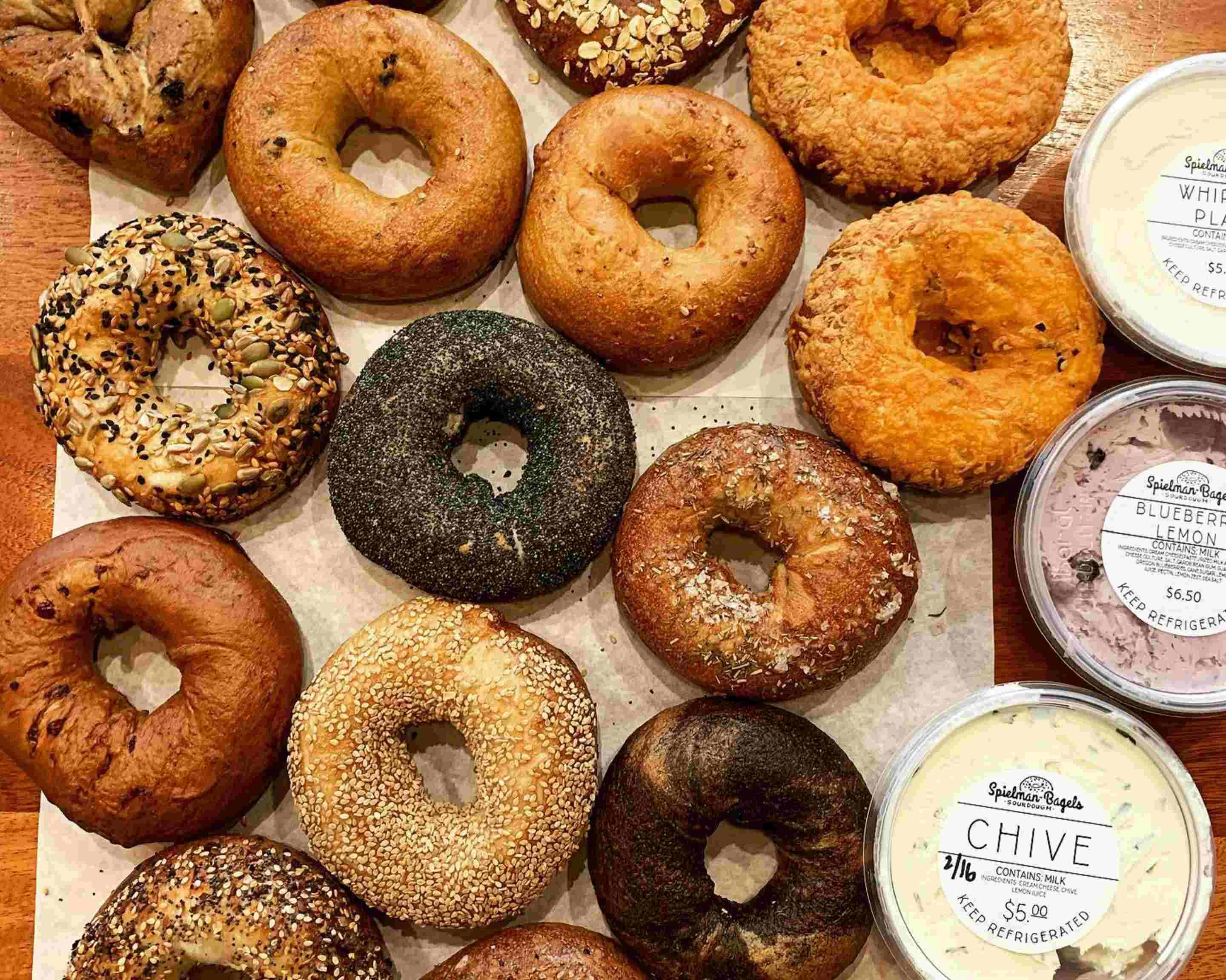 Order Spielman Bagels & Coffee (Broadway) Menu Delivery in Portland