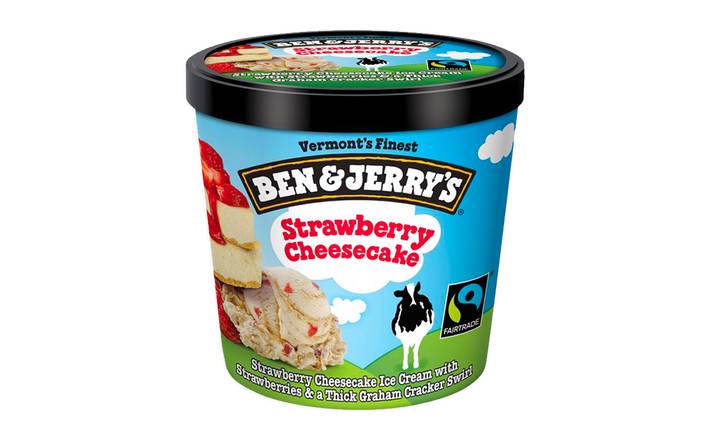 Ben & Jerry's Strawberry Cheesecake Ice Cream, Pint