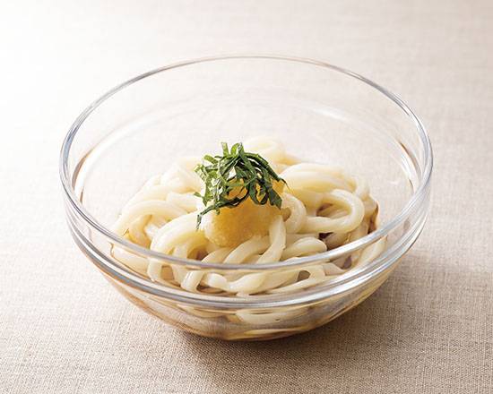 ミニ大葉おろしうどん Mini Udon Noodles with Shiso Leaves and Grated Japanese Radish