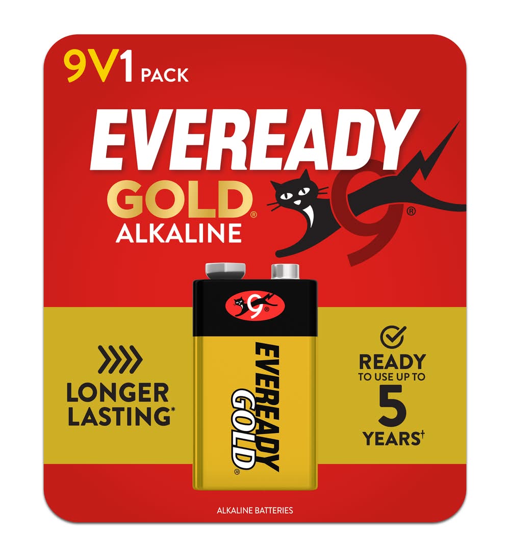 Eveready Gold 9v1 Battery