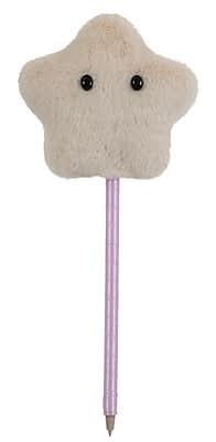 Merangue Flat Star Puff Ballpoint Pen, Medium Point, Black Ink (38Q1-4461-00-000)