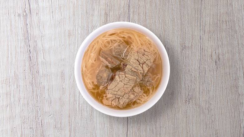 Brisket and Meatball Pho
