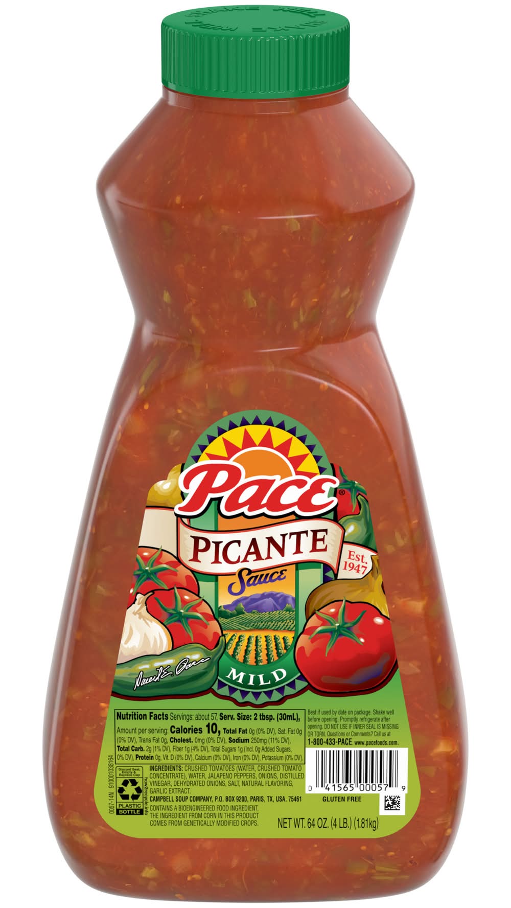 Pace Mild Picante Sauce (64 oz)