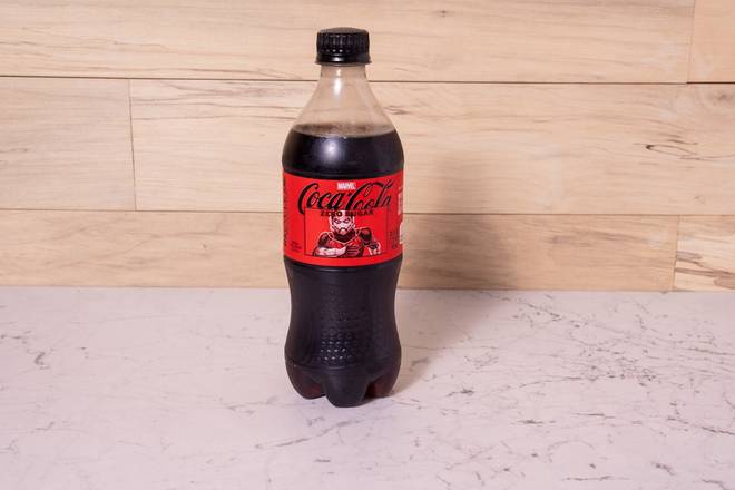 Bottled Coca-Cola Zero 20oz
