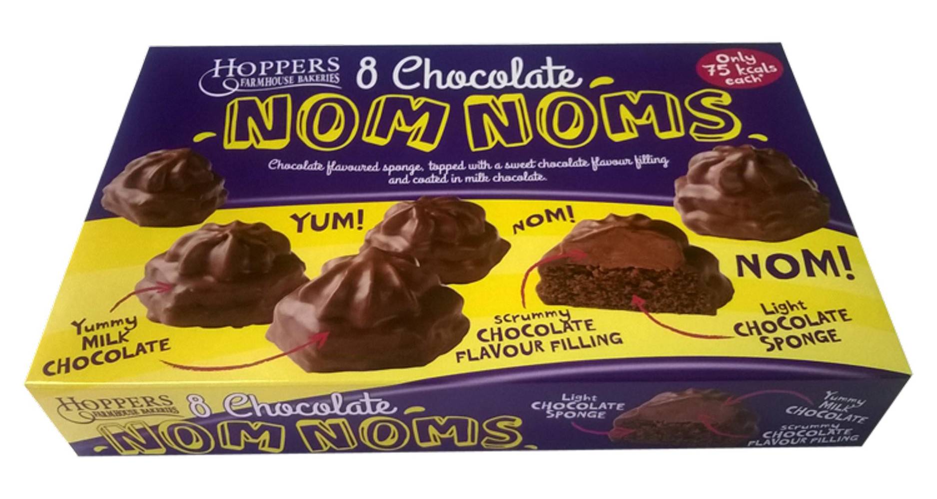 Hoppers Chocolate Nom Noms 8 Pack