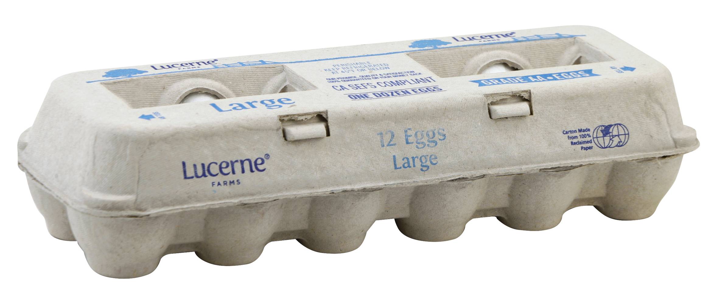 Lucerne Farms Grade Aa Eggs, L (24 oz, 12 ct)