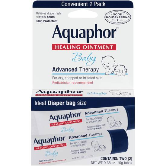 Aquaphor Baby Advanced Therapy Healing Ointment (2 ct)