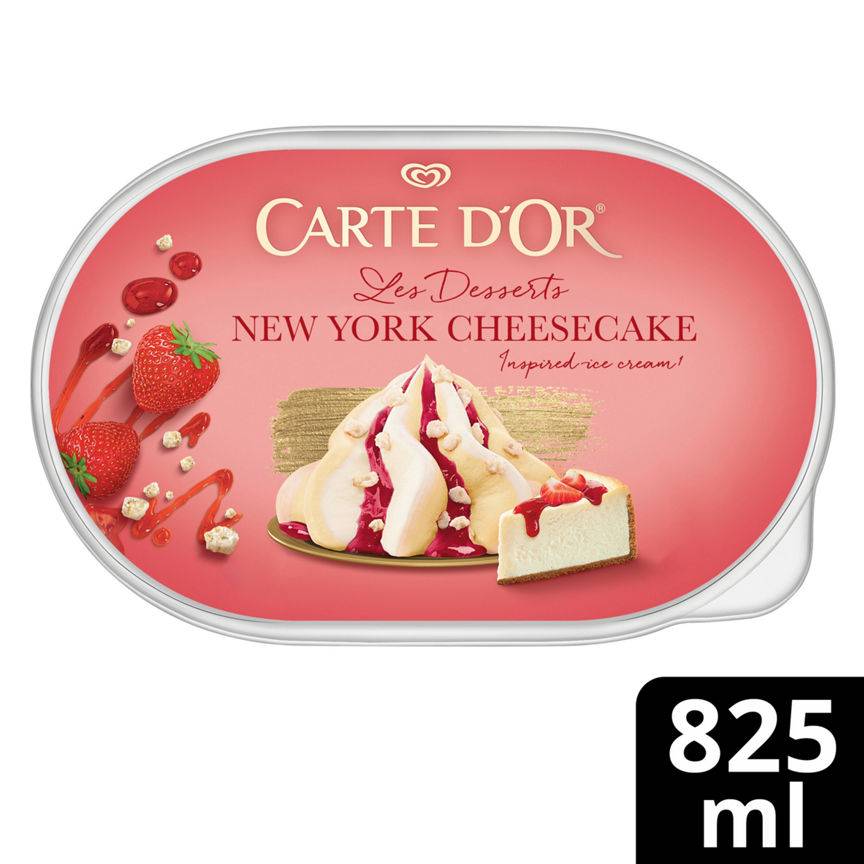 Carte D'Or Cheesecake, Ice Cream (825ml)