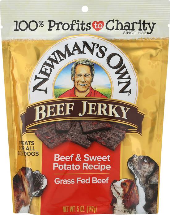 Newman's Own Beef & Sweet Potato Jerky Treats (5 oz)