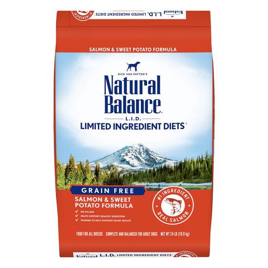 Natural Balance L.i.d. Limited Ingredient Diets Grain Free Salmon & Sweet Potato Formula Dog Food