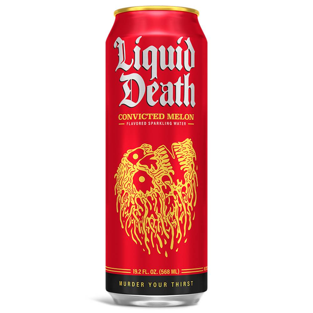 Liquid Death Convicted Melon Sparkling Water (19.2 fl oz)