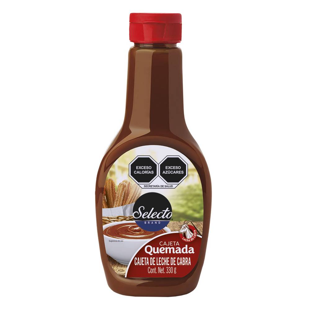 Selecto · Cajeta quemada de leche de cabra (330 g)