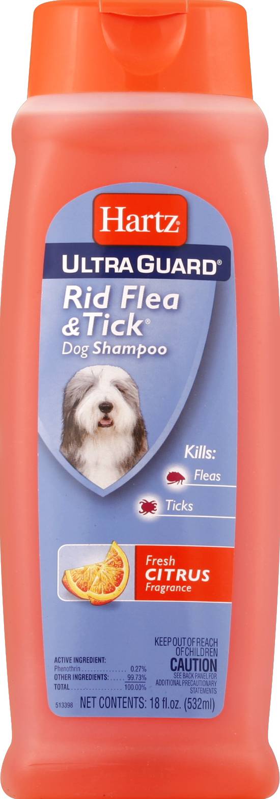 Hartz Ultra Guard Rid Flea & Tick Dog Shampoo