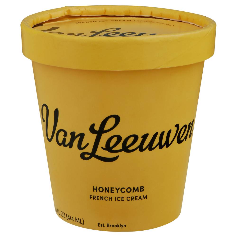 Van Leeuwen French Ice Cream, Honeycomb (14 fl oz)