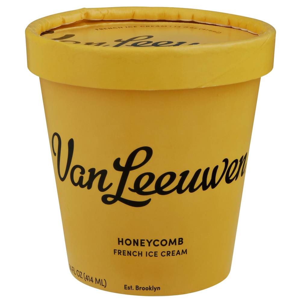 Van Leeuwen French Ice Cream, Honeycomb (14 fl oz)