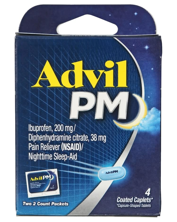 Advil Pm Coated Caplets (4 ct)