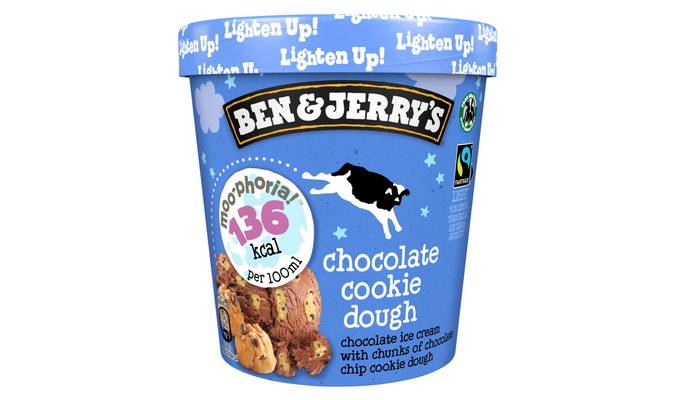 Ben & Jerry's Moo-phoria Chocolate Cookie Dough Light Ice Cream 465 ml