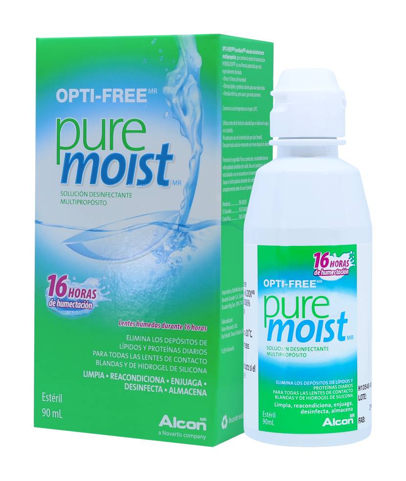 Opti-Free PURE MOIST SOL FCO*90ML