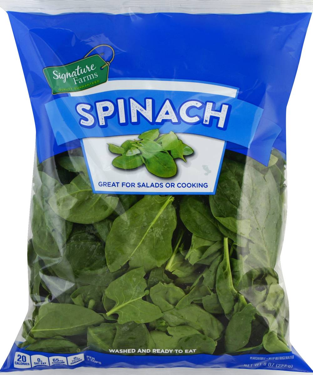 Signature Farms Spinach (8 oz)