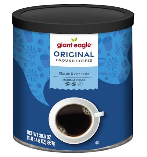 Giant Eagle Original Medium Roast Ground Coffee (30.6 oz)