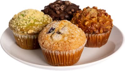 Bakery Assorted Muffins 4 Count