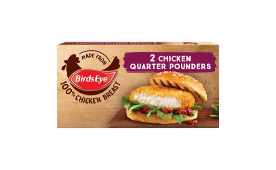 Birds Eye 2 Chicken Quarter Pounders 227g