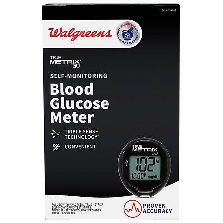 Walgreens True Metrix Go Self-Monitoring Blood Glucose Meter
