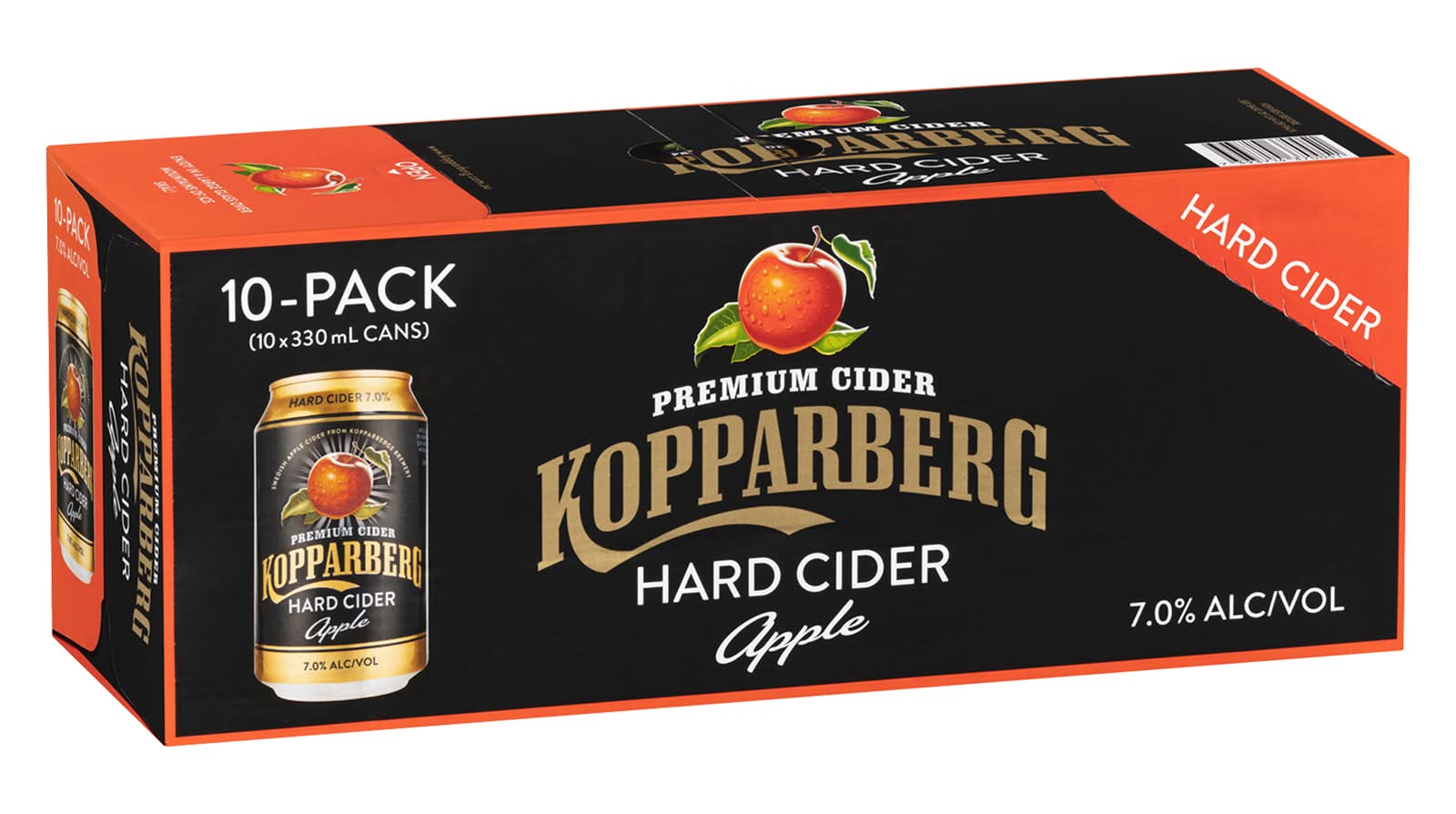 Kopparberg Hard Apple Cider Can 10x330ml