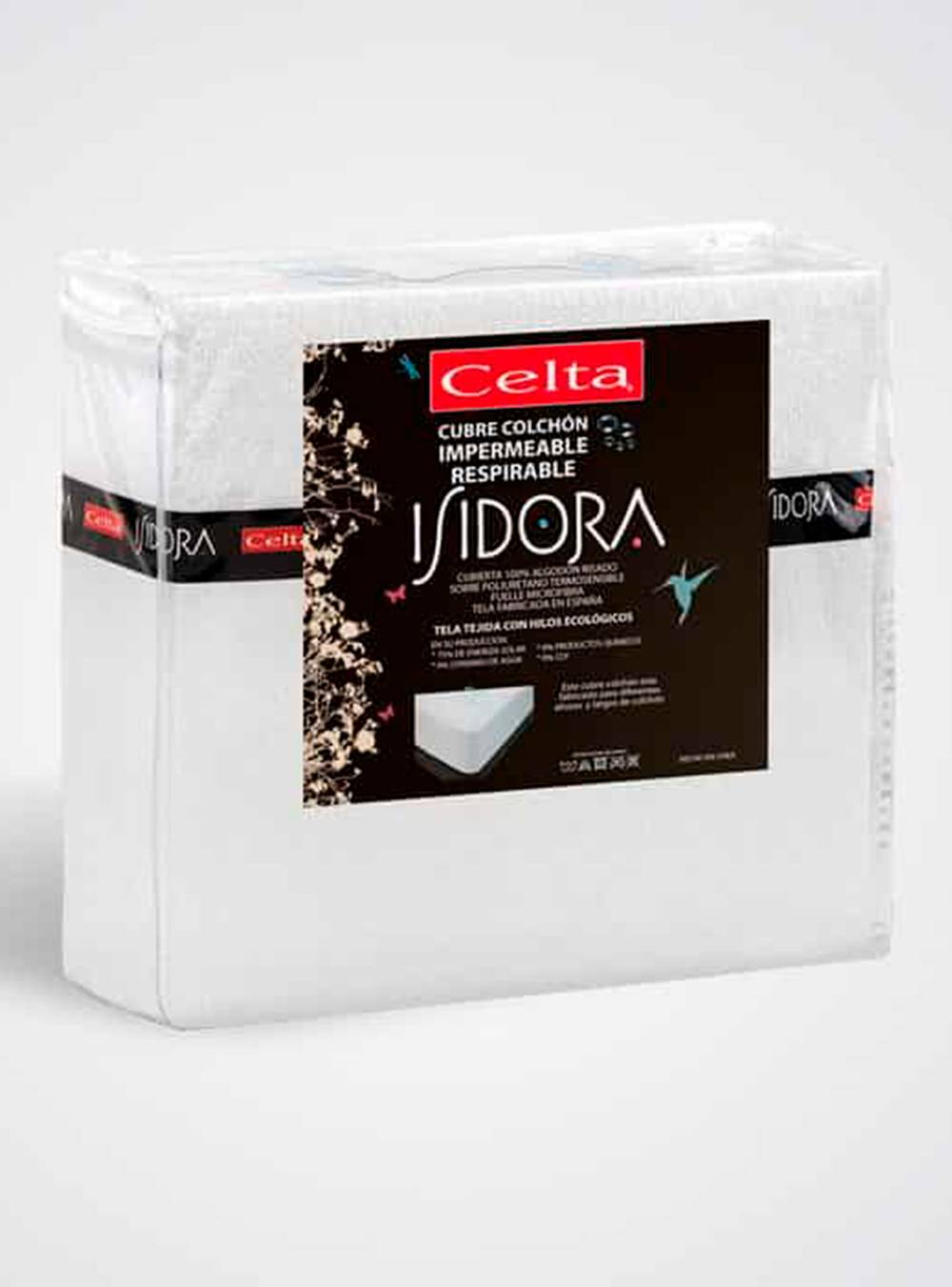 Celta cubre colchón impermeable y respirable 1.5 plazas x 2 m