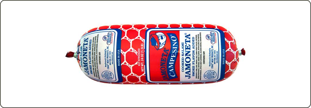 Cibao - Jamoneta Campesino Cooked Salami - 24 oz