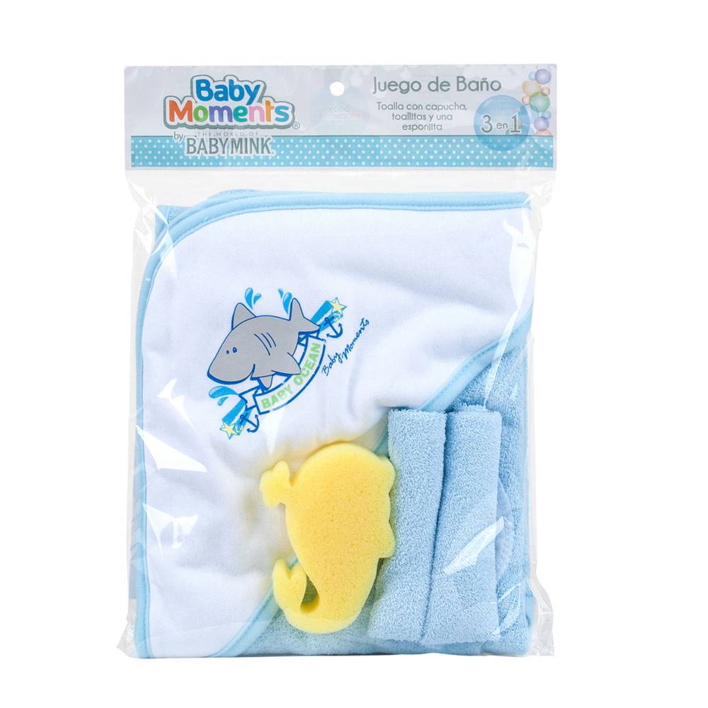 Baby Mink · Juego de baño baby moments (262,68 g)