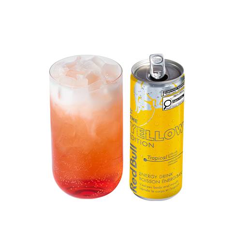 Infuzion tropical au fruit du dragon avece noix de coco