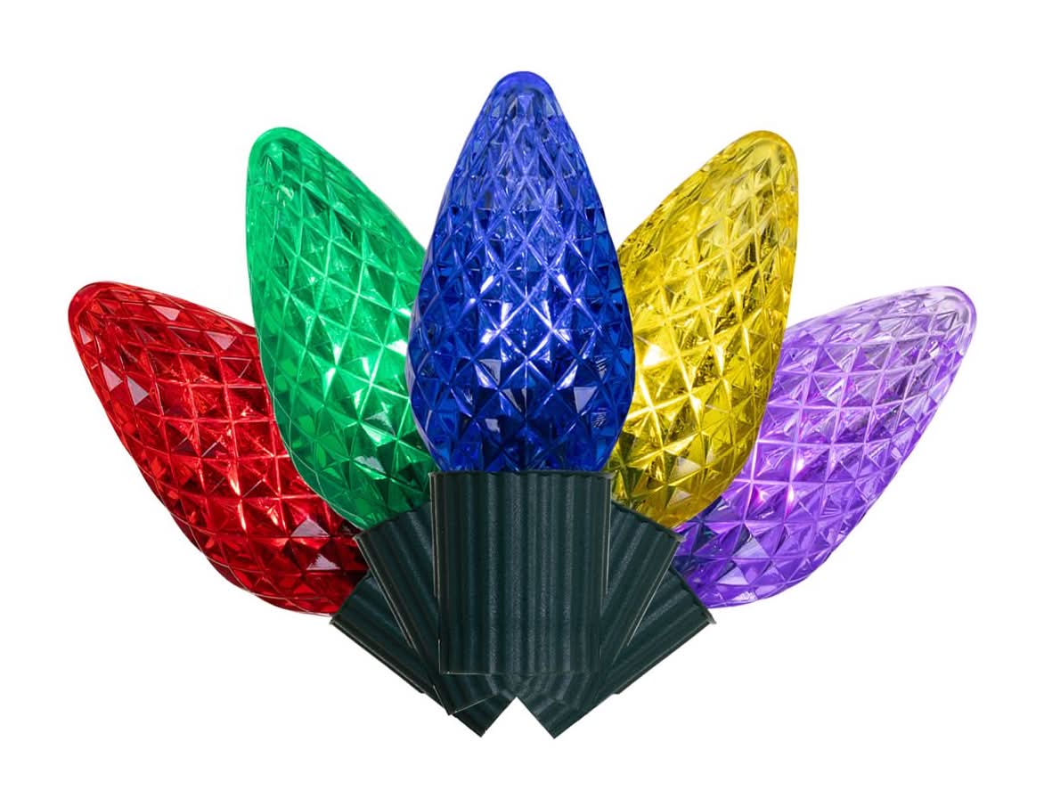 Celebrations Classic Led C9 Multicolored 75 Ct String Christmas Lights 49 Ft.