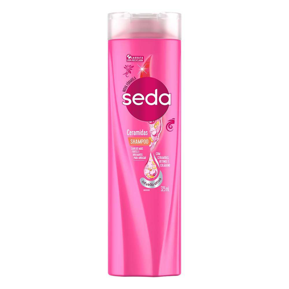 Seda · Shampoo ceramidas sem sal (325 ml)