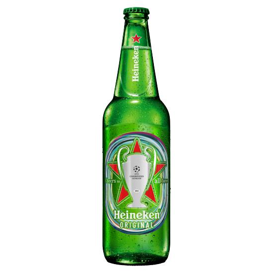 Heineken Lager Beer Single Bottle 650ml