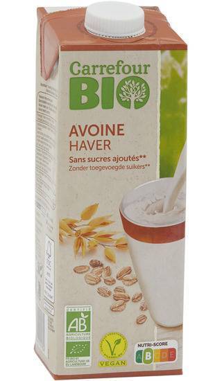 Carrefour Bio - Boisson végétale à l'avoine (1 L)