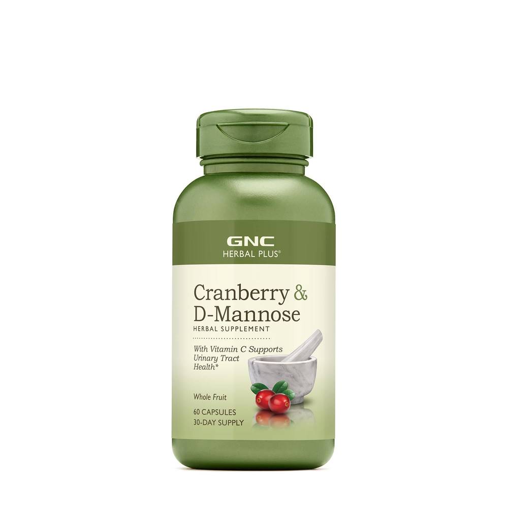 Cranberry & D-Mannose - 60 Capsules (30 Servings)