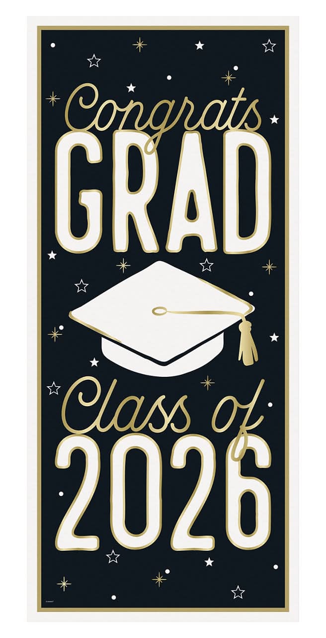2026 Graduation Door Poster