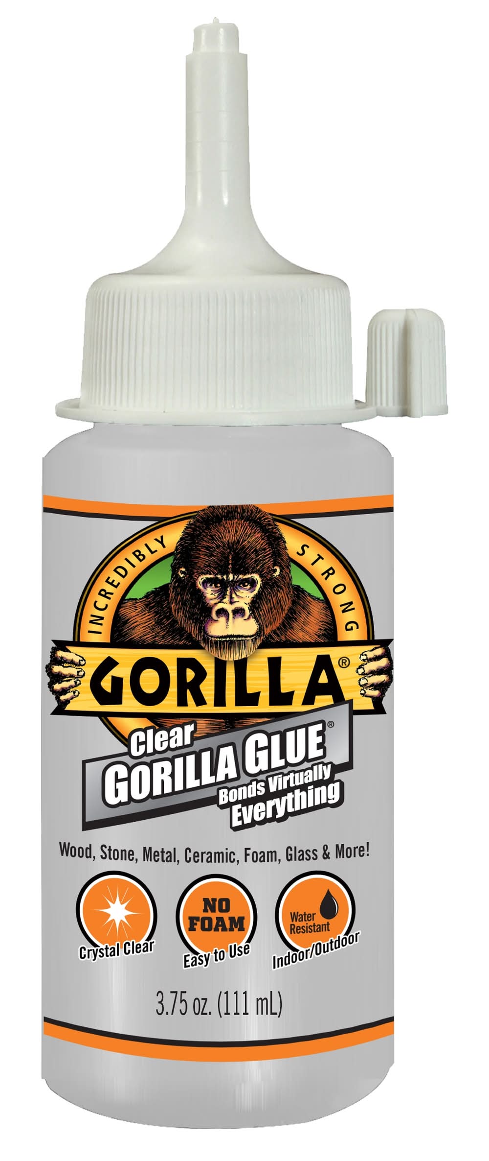 Gorilla Clear 3.75 -fl oz All purpose Liquid Multipurpose Adhesive