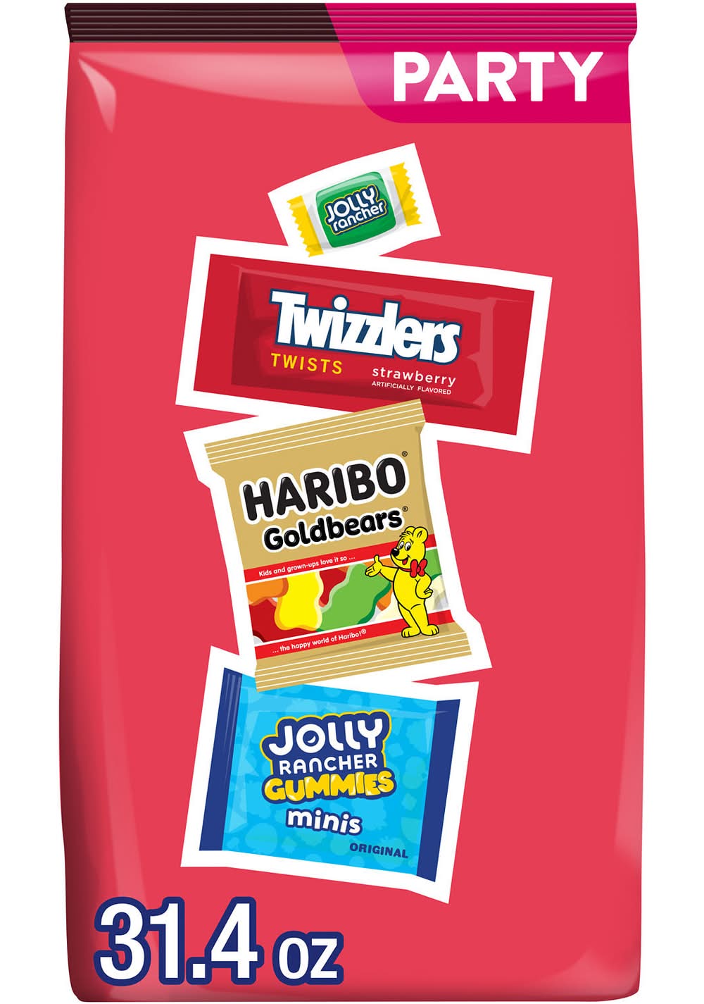 Haribo Assorted Candy Party pack (31.4 oz)