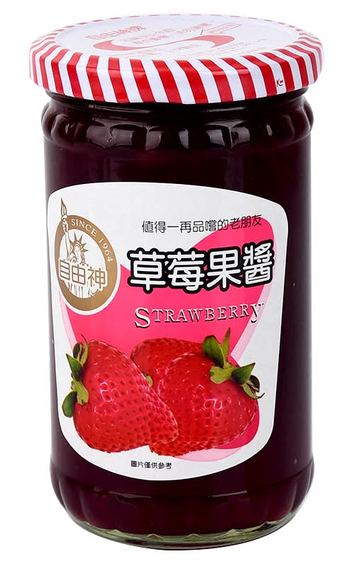 自由牌草莓果醬400g <400g克 x 1 x 1Can罐>