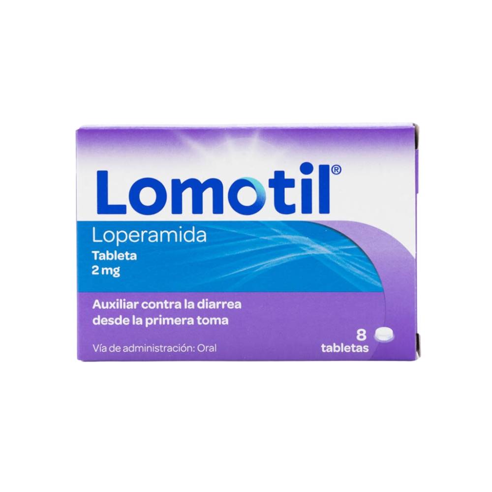 Johnson & johnson lomotil loperamida tabletas 2 mg (8 un)