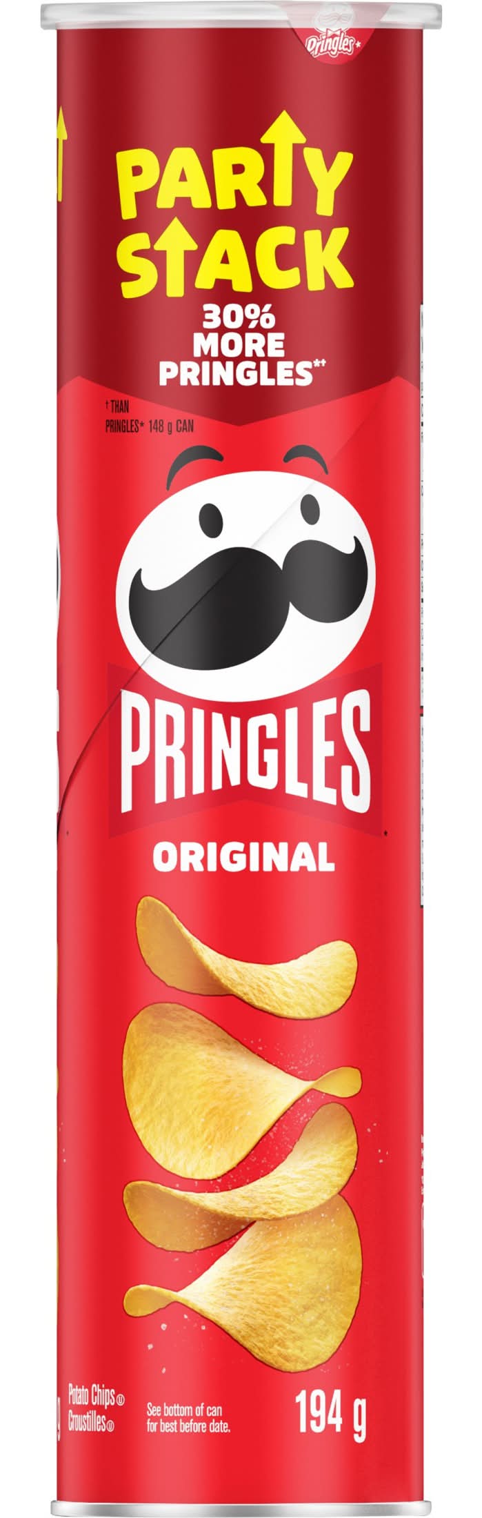 Pringles Original Potato Chips (194 g)
