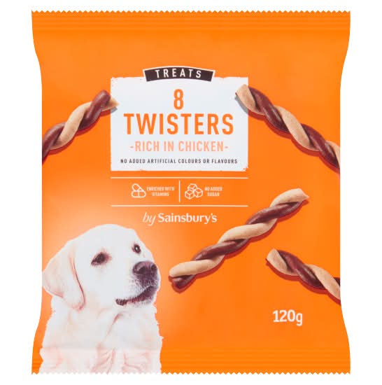 Order Sainsbury's Dog Treats Twisters With Chicken Delivery Near