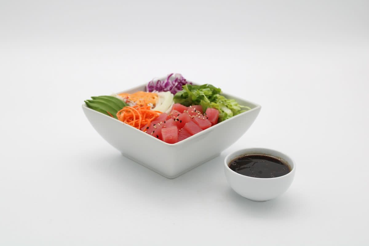 Flyin’ Hawaiian Tuna Poke (Japanese Dressing)