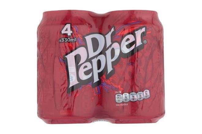 Dr Pepper 330ml 4pk