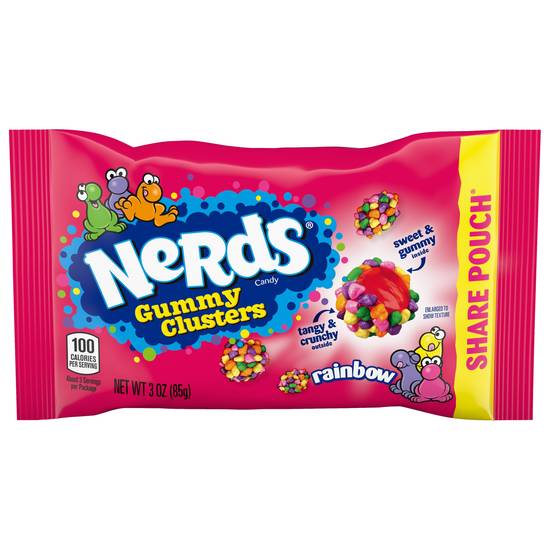 Nerds Gummy Clusters Candy, 3 OZ