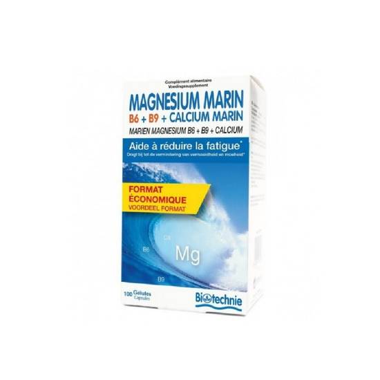 Magnesium marin b6 x100 - BIOTECHNIE