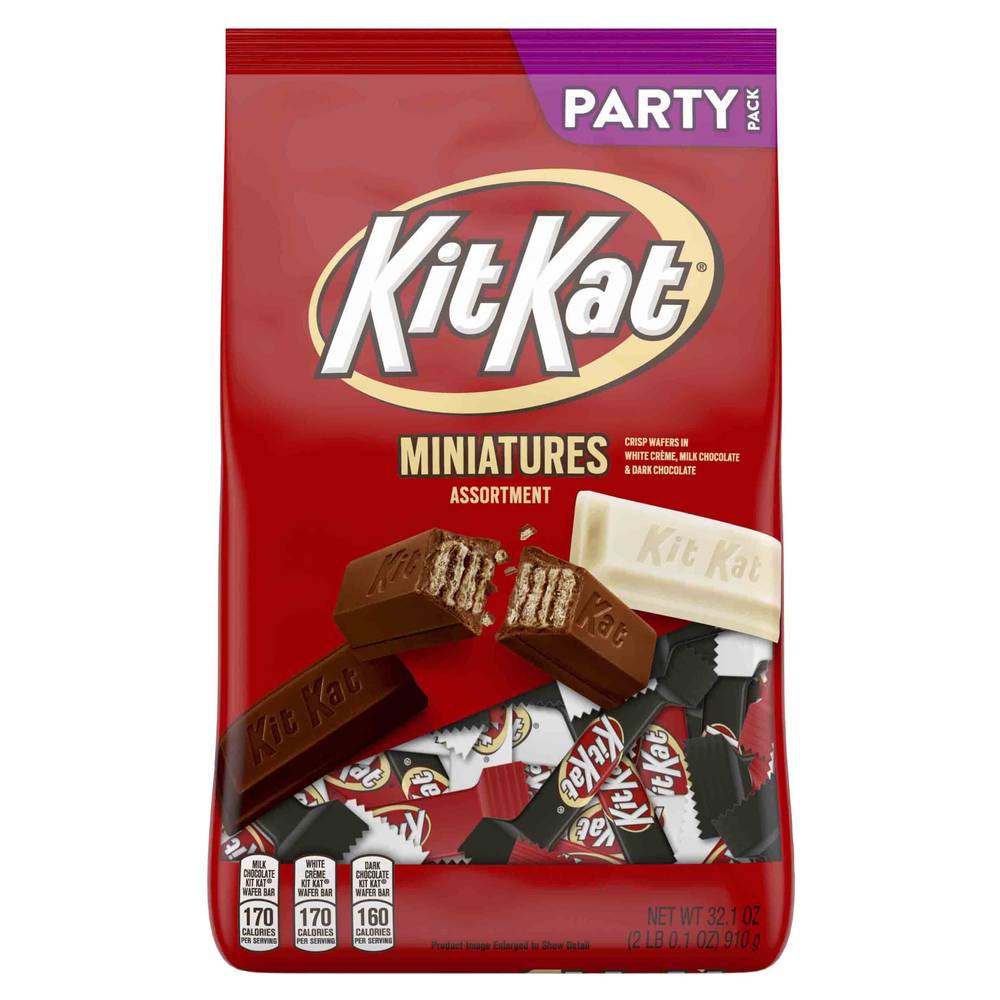 KitKat Party pack Miniatures Assortment Wafer Bars (2.01 lbs)