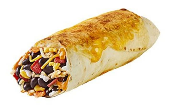 Black Bean Grilled Cheesy Burrito